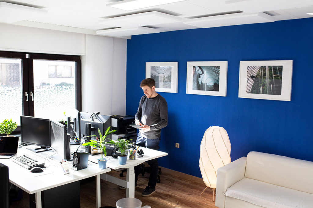 Büro von Clemens Media - Wordpress Agentur im Saarland